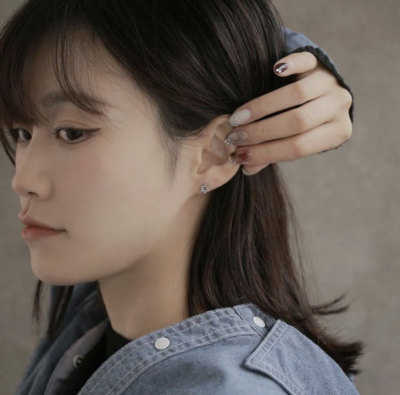 Khuyên tai Osewaya lục giác 22PP0526