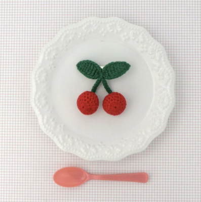 Kẹp tóc trẻ em Osewaya trái cherry 99JR0277