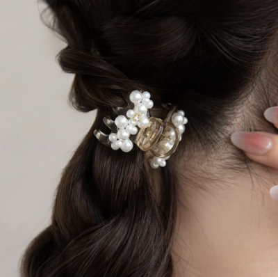 Kẹp tóc Osewaya ngọc trai 24BS0642