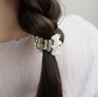 Kẹp tóc Osewaya ngọc trai 24BS0642