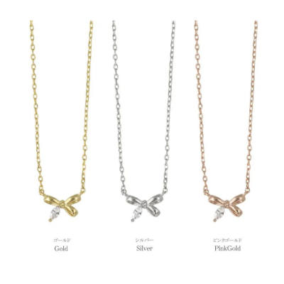 Dây chuyền Osewaya nơ dễ thương 24NP0483