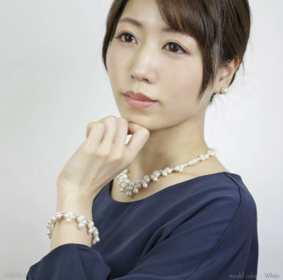 Vòng tay Osewaya ngọc trai 21BL0341