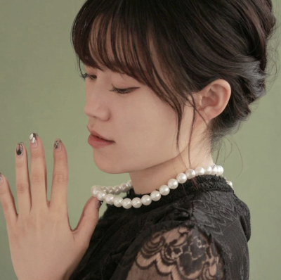 Dây chuyền trang sức Osewaya ngọc trai cỡ lớn 20NK0070