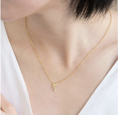 Dây chuyền Osewaya hoa và lá 99NP0449