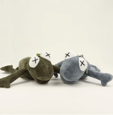 Móc khoá Mignon ếch nhồi bông