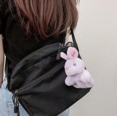 Móc khoá Mignon thỏ nhồi bông